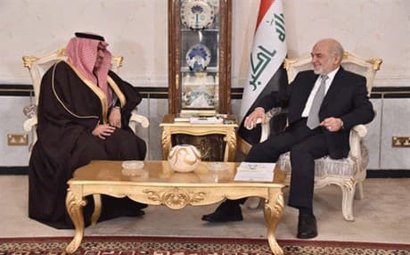 ابراهيم الجعفري  وثامر السبهان