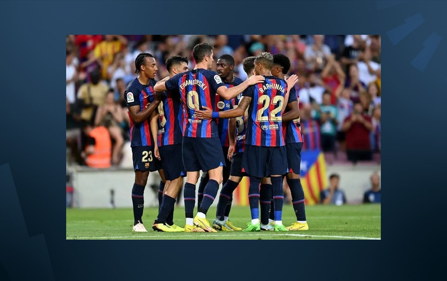 لاعبو برشلونة