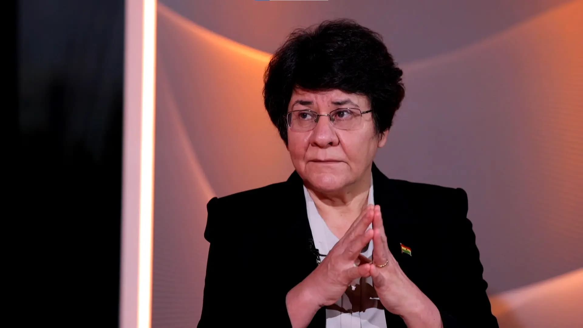 وزيرة العمل والشؤون الاجتماعية في حكومة إقليم كوردستان كويستان محمد