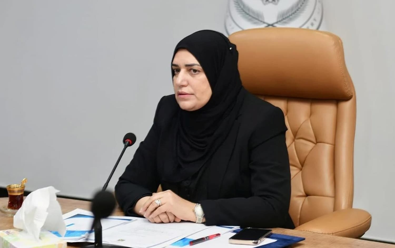 وزيرة المالية العراقية طيف سامي
