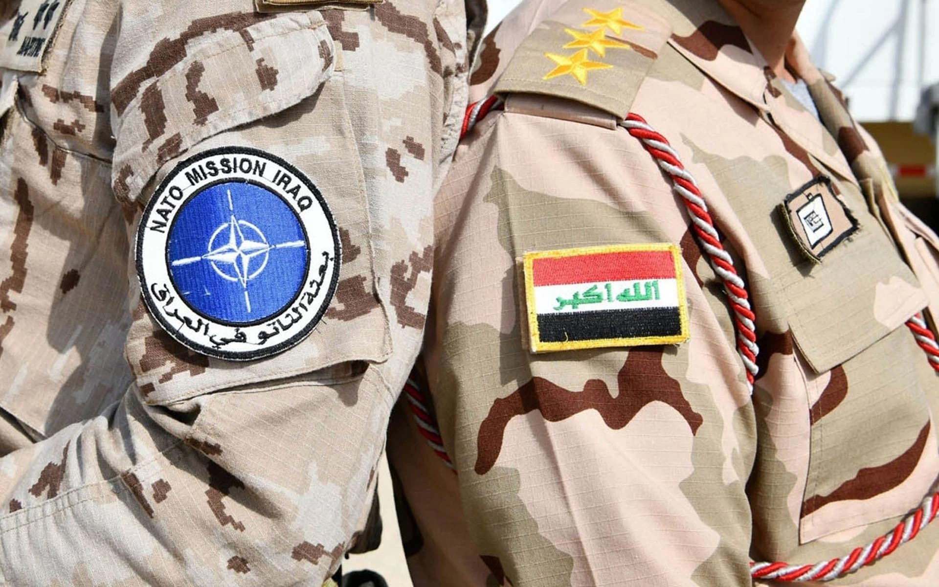 انسحبت بعثة الناتو في العراق خلال آذار الماضي
