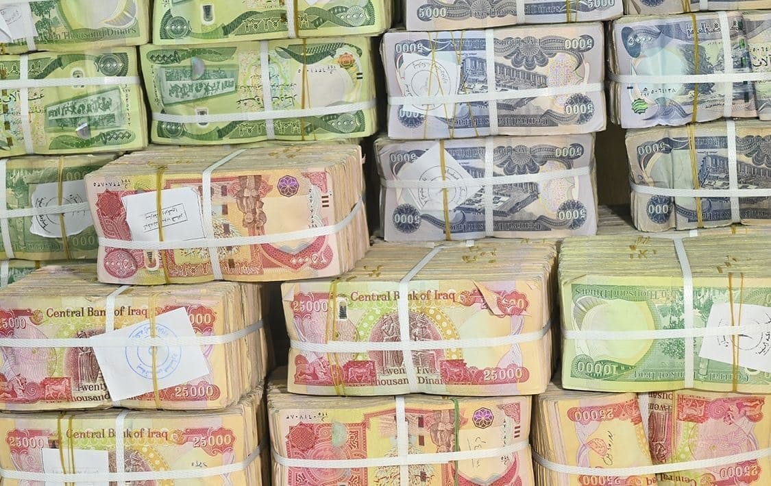 عێراق لە چوار مانگدا  6.7 تریلیۆن دینار کورتهێنانی هەبووە