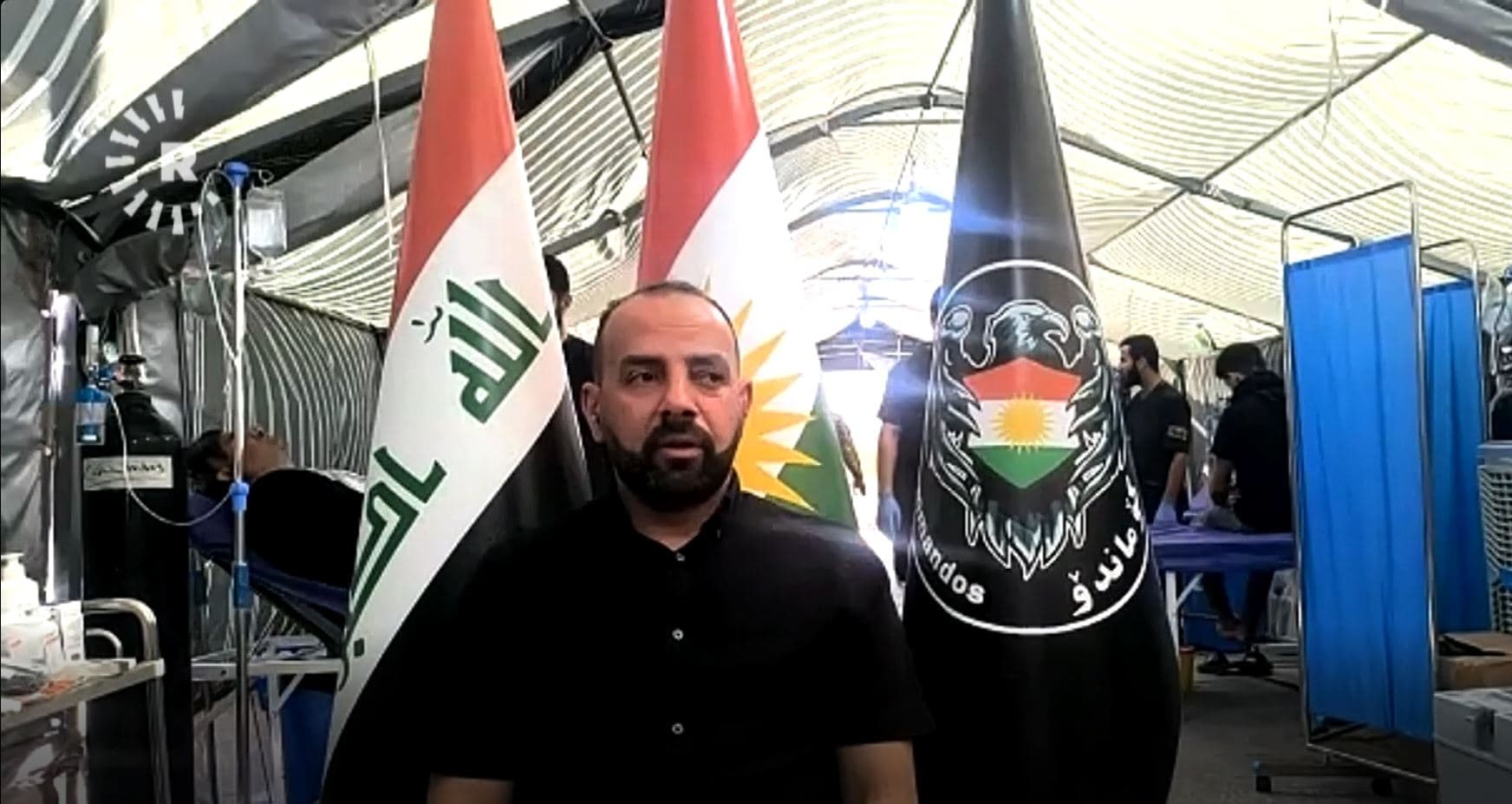 نائب رئيس مجلس محافظة كربلاء لرووداو: مشاركة البيشمركة في تأمين زيارة أربعينية الإمام الحسين رسالة سامية وعميقة
