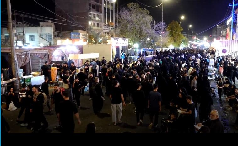 مشرف على موكب من السعودية في كربلاء لرووداو: نُعد الوجبات لنحو 10 آلاف زائر يومياً