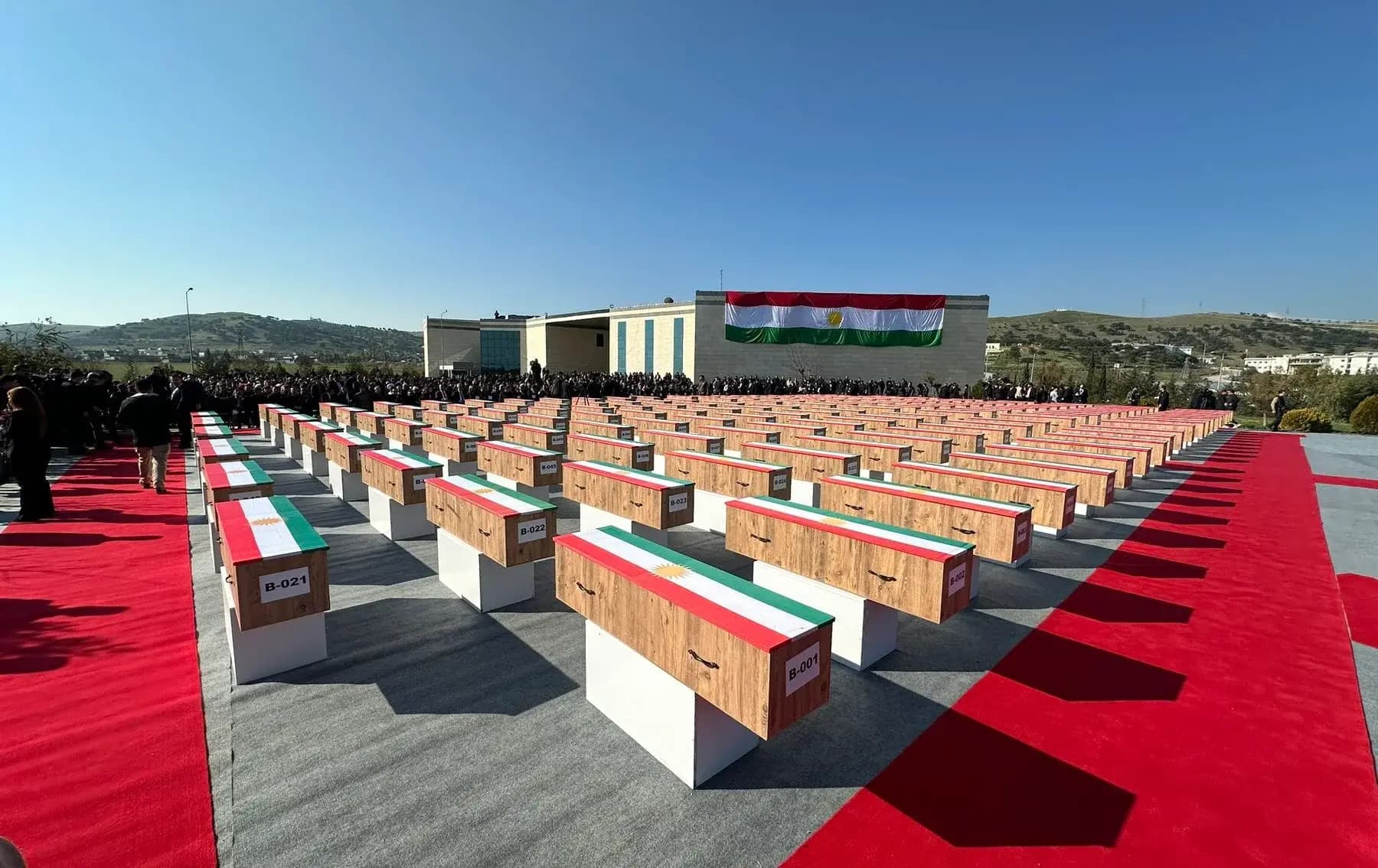 إعادة رفات 153 من ضحايا الأنفال إلى إقليم كوردستان