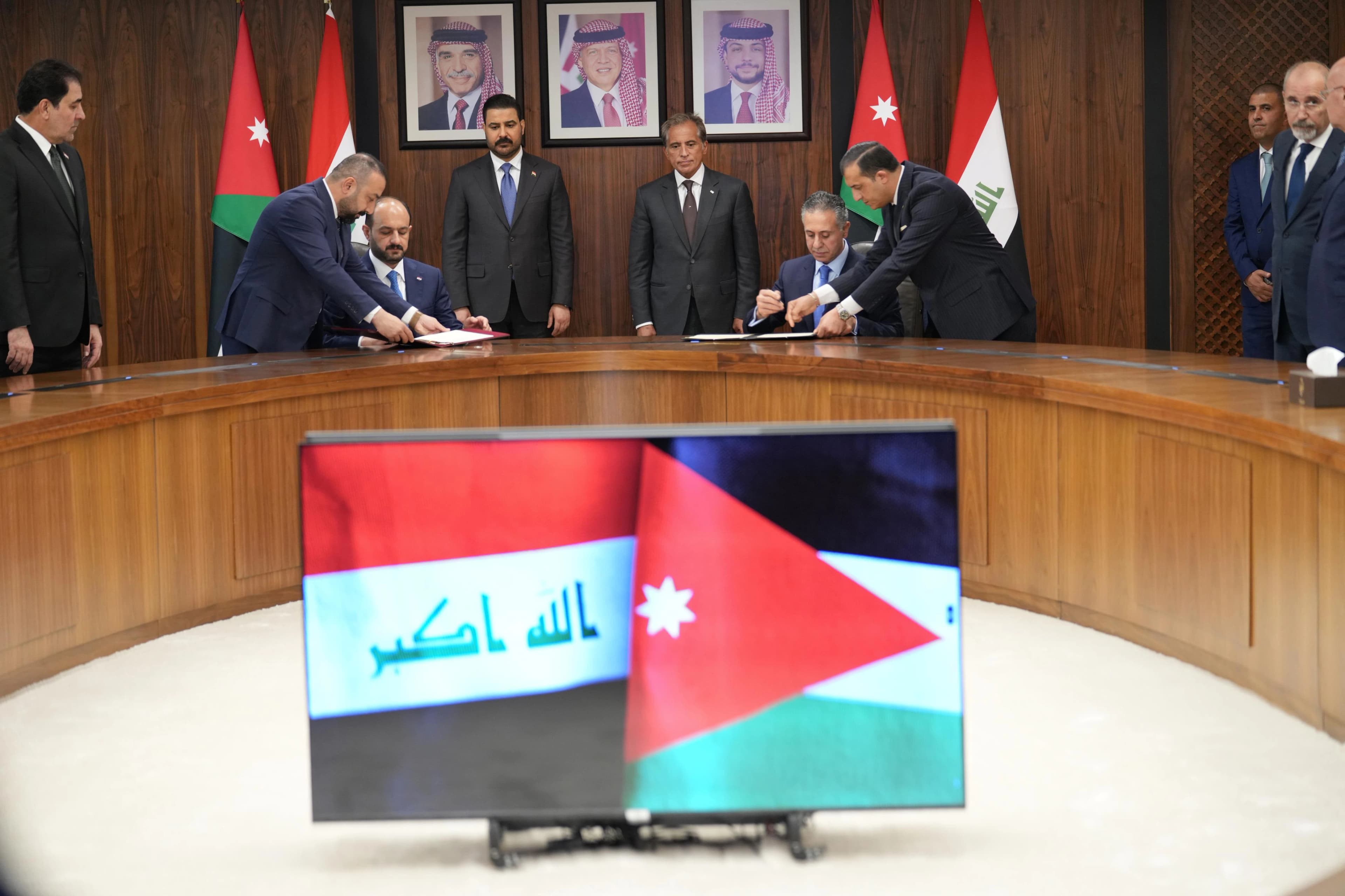 العراق والأردن يوقعان 9 مذكرات تفاهم لتعزيز التعاون