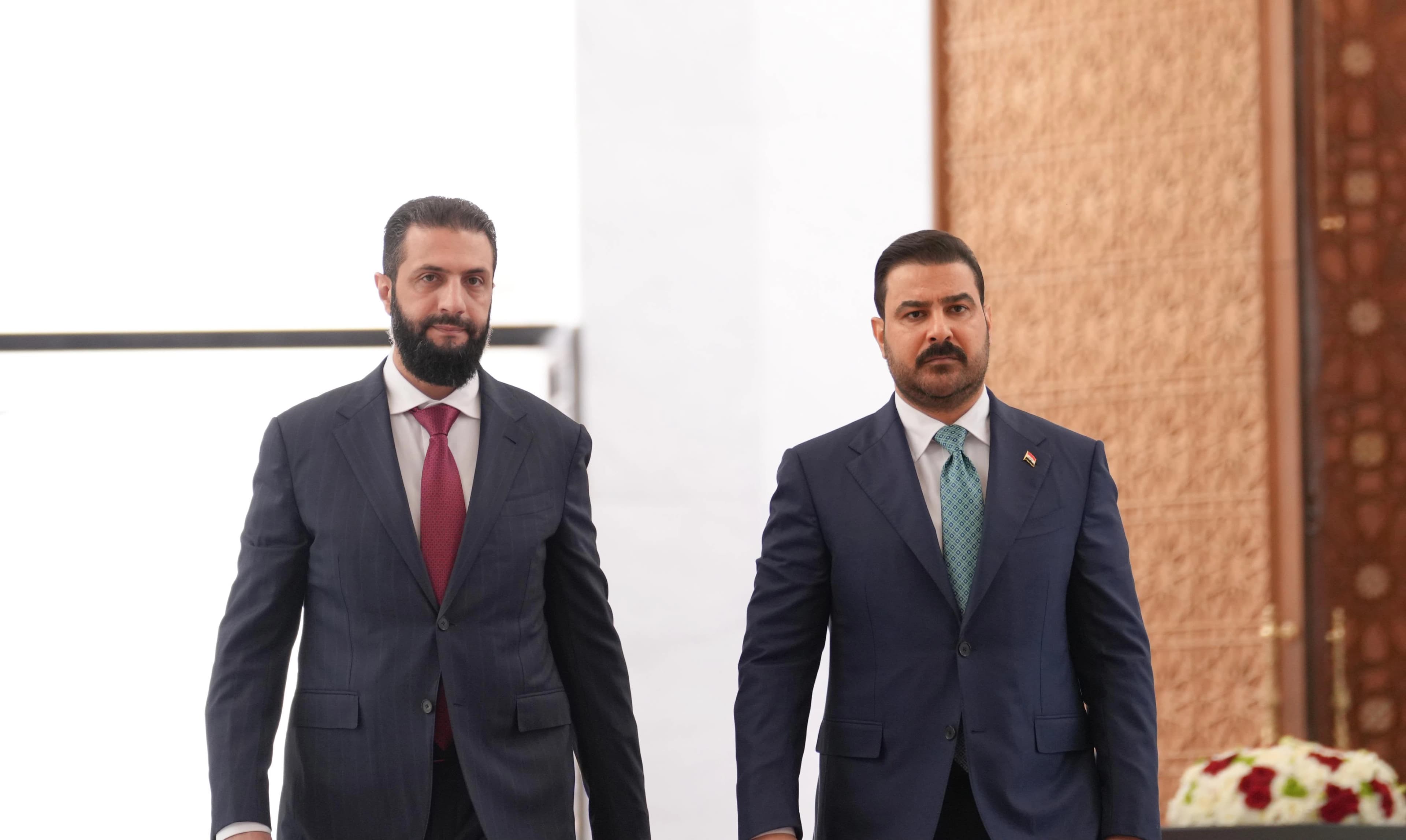 الزيدي والشرع يبحثان تصدير نفط العراق عبر سوريا