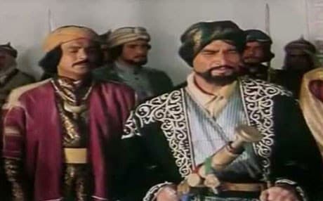 أحمد مظهر في دور صلاح الدين الايوبي
