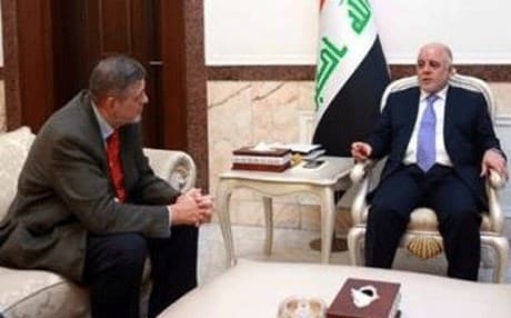 العبادي يناقش مع كوبيش دعم الامم المتحدة الاقتصادي للعراق