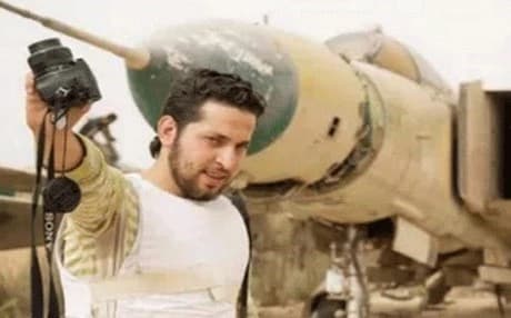  الناشط والمصور الصحفي السوري وسيم العدل