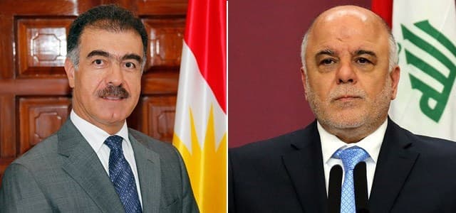 العبادي والمتحدث باسم حكومة اقليم كوردستان