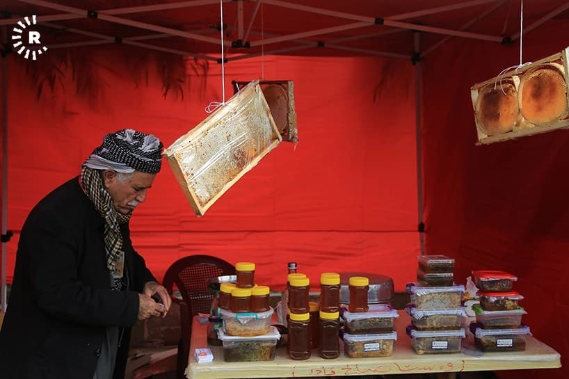انطلاق "معرض العسل" بنسخته الثالثة في السليمانية بمشاركة 26 نحالاً