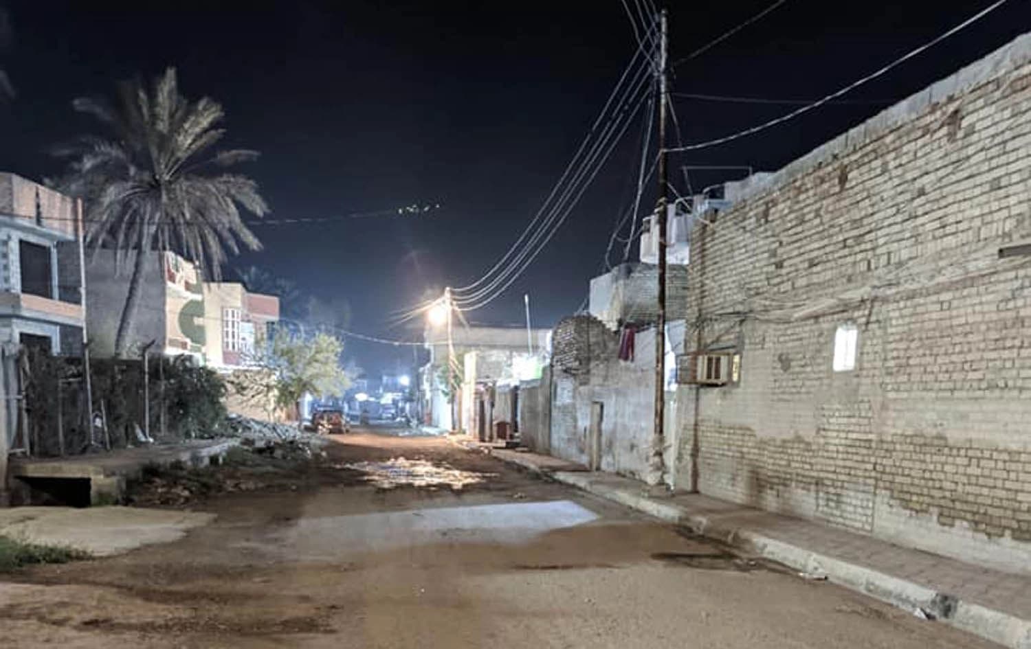 ناحية في ديالى تتعرض لقصف مجهول