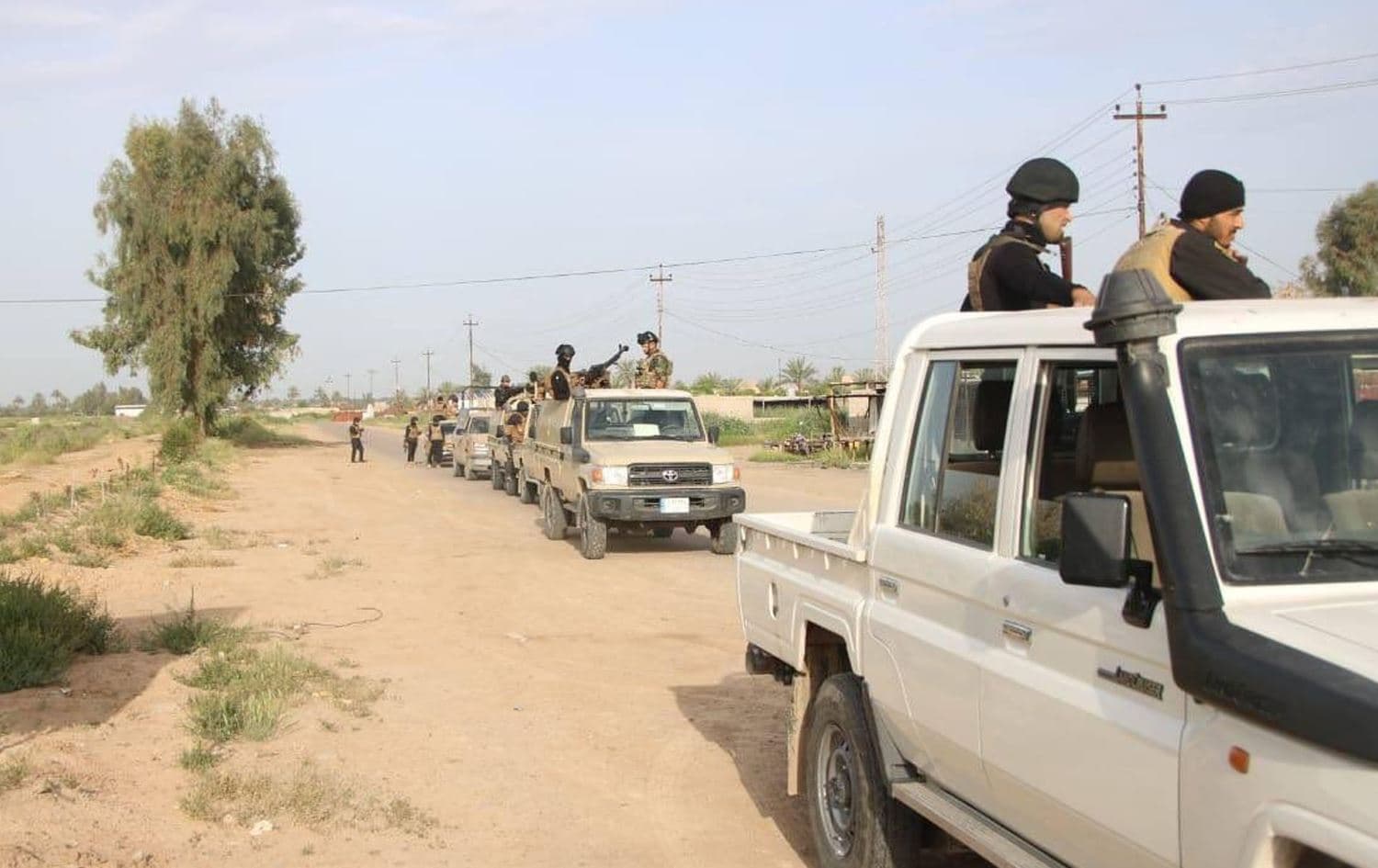 إصابة ثلاثة مقاتلين من الحشد الشعبي بانفجار في صلاح الدين