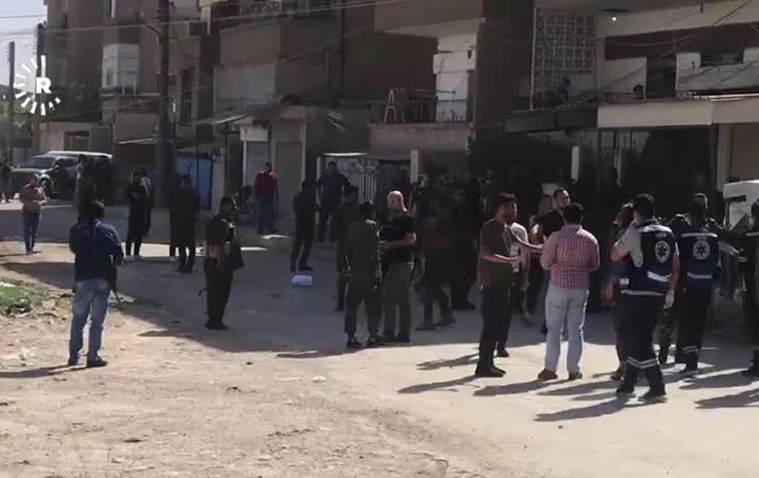 بالفيديو.. تفجير انتحاري في القامشلي