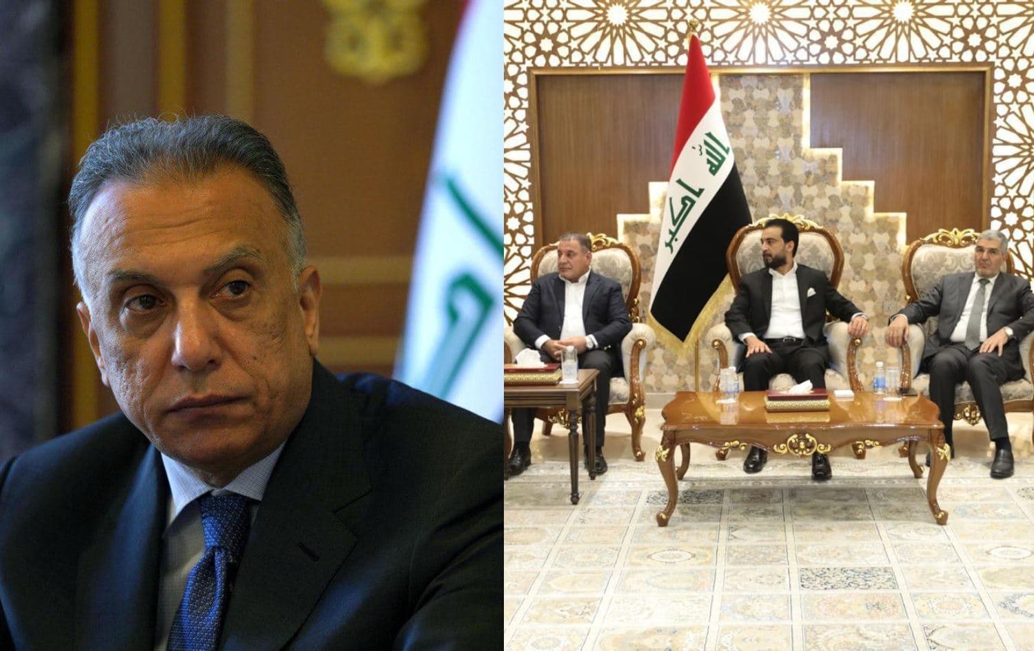 اجتماع سابق لتحالف القوى العراقية + الكاظمي