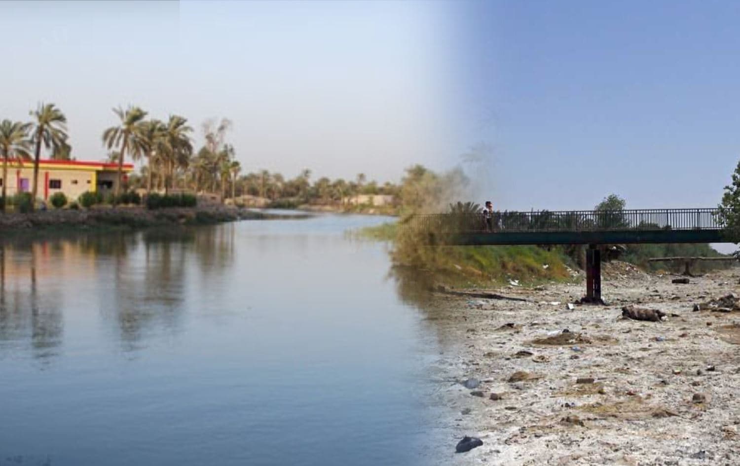 قطع مياه الكارون عن ديالى
