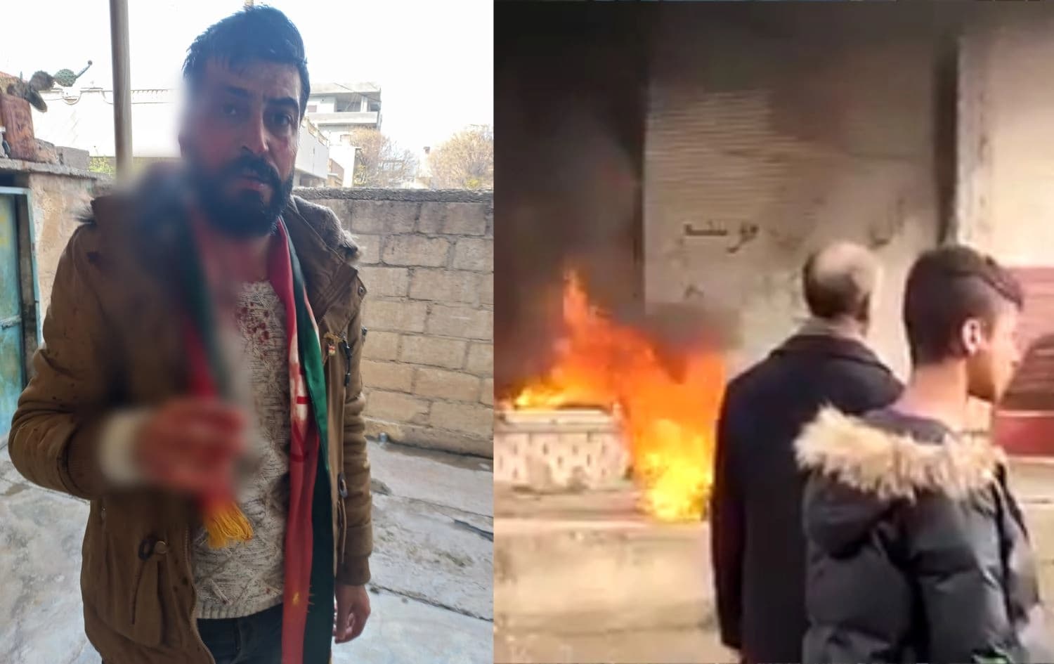 عضو بـ "ENKS"لرووداو: مجموعة من "جوانين شورشكر" هاجموا احتفالاً بيوم العلم الكوردي وأصابوا شخصاً