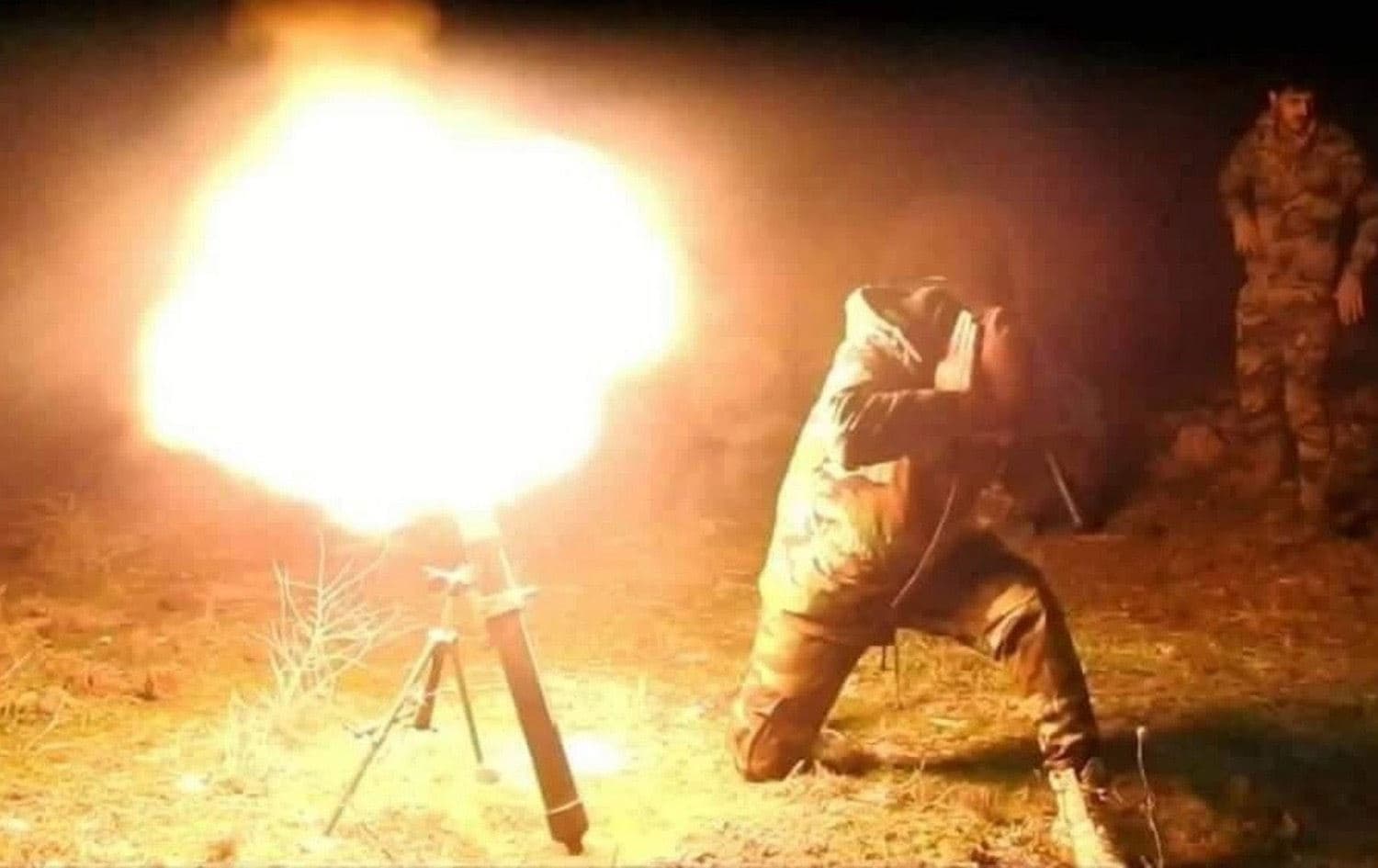 صورة أرشيفية لمواجهات بين القوات الامنية وداعش