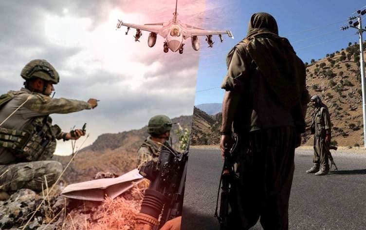 تركيا وPKK  يعلنان حصيلة يومين من الصدامات بينهما في أراضي إقليم كوردستان