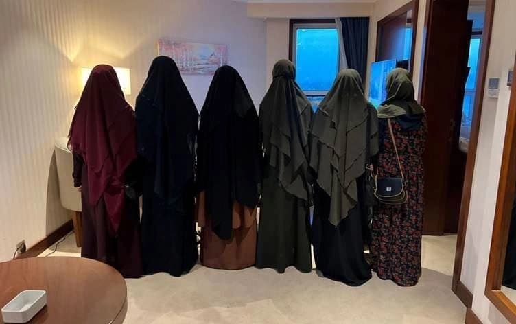 ست نساء إزيديات تم تحريرهن من قبضة تنظيم داعش