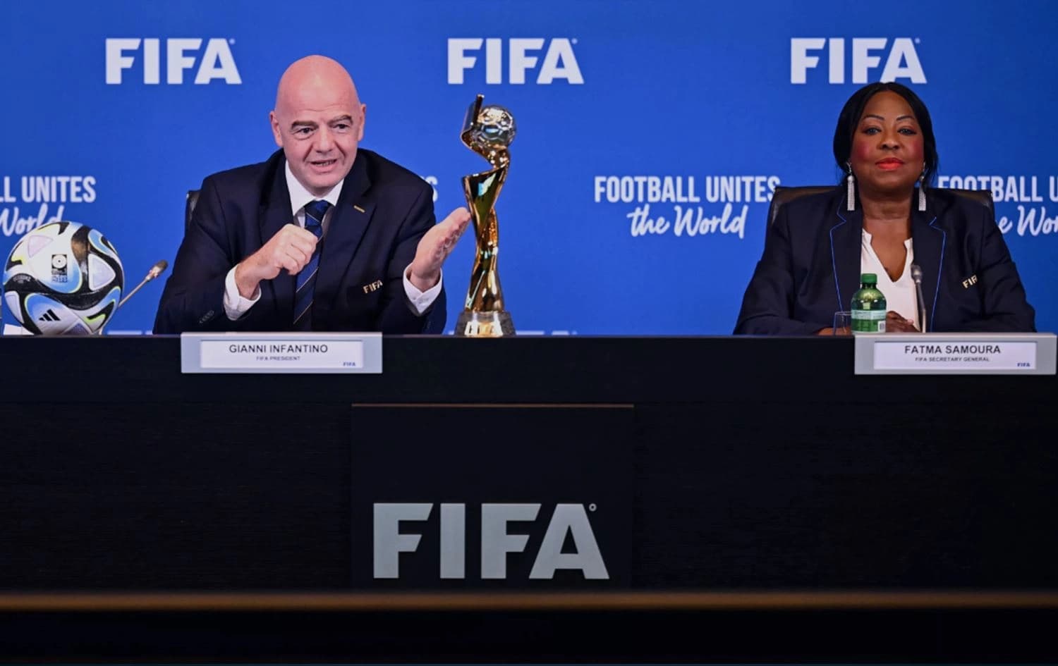 رئيس الاتحاد الدولي جياني إنفانتينو/ FIFA