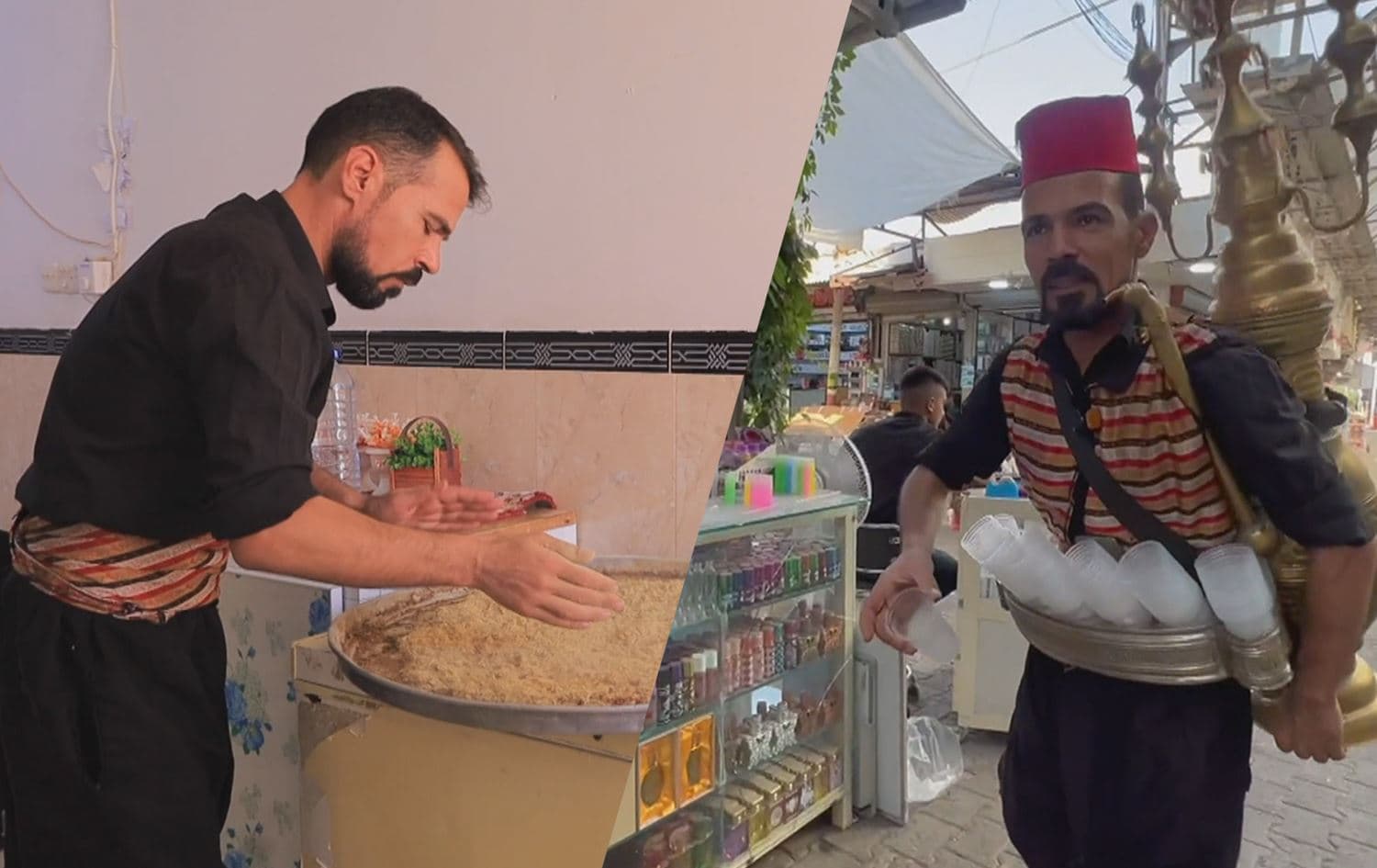 قصة آزاد من روجآفا.. اتخذ مهنة بعيدة عن اختصاصه كي لا يعوز لأحد