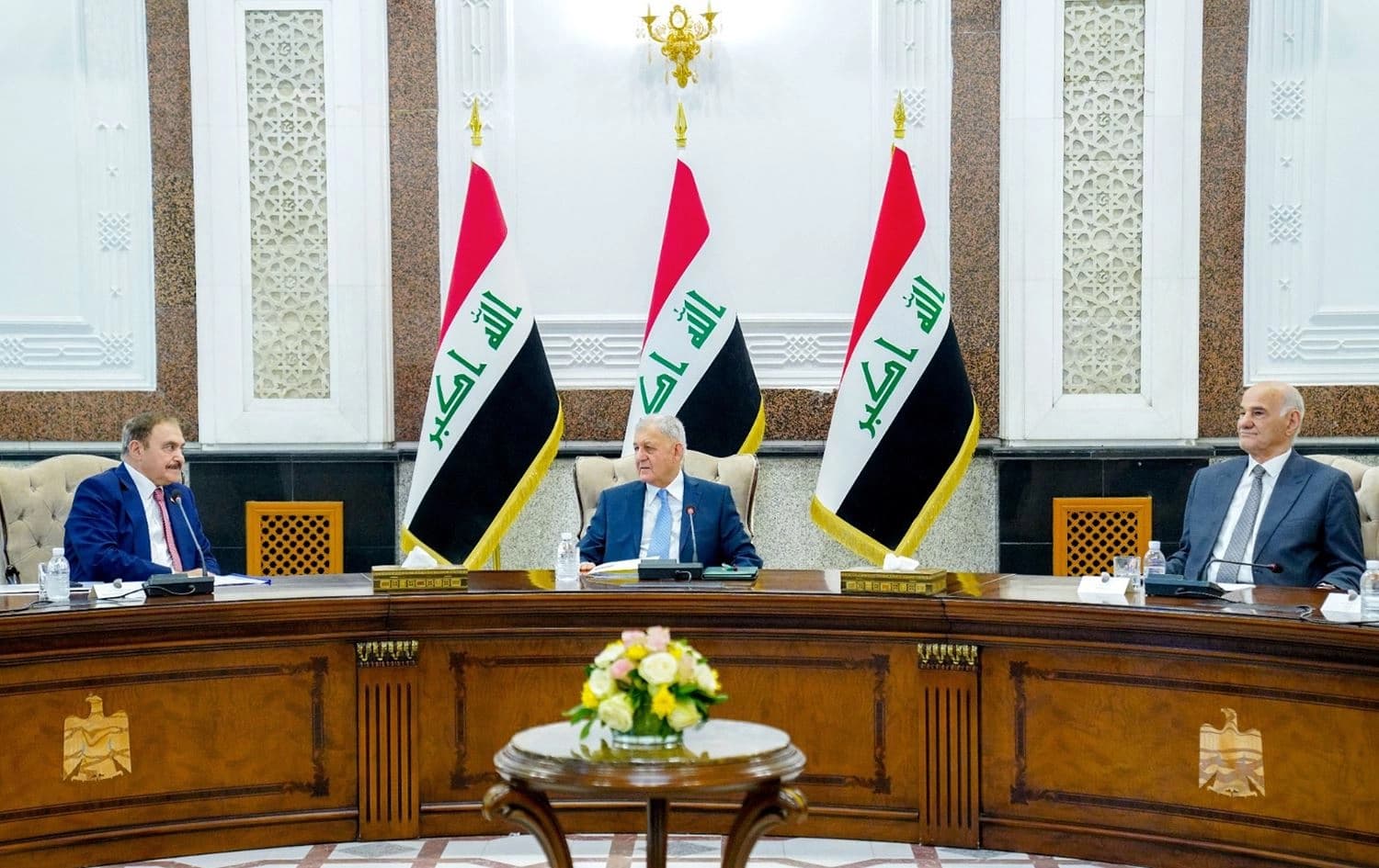 رئيس الجمهورية خلال استقباله المبعوث الخاص الدائم للرئيس التركي