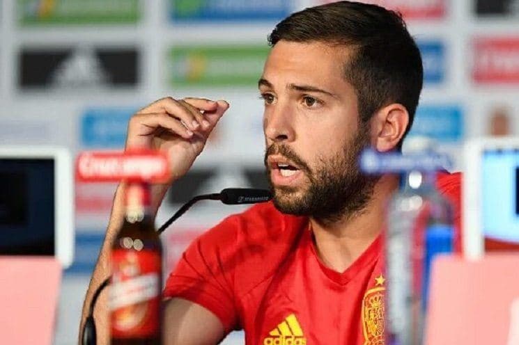 المدافع الإسباني لاعب إنتر ميامي الأميركي جوردي ألبا