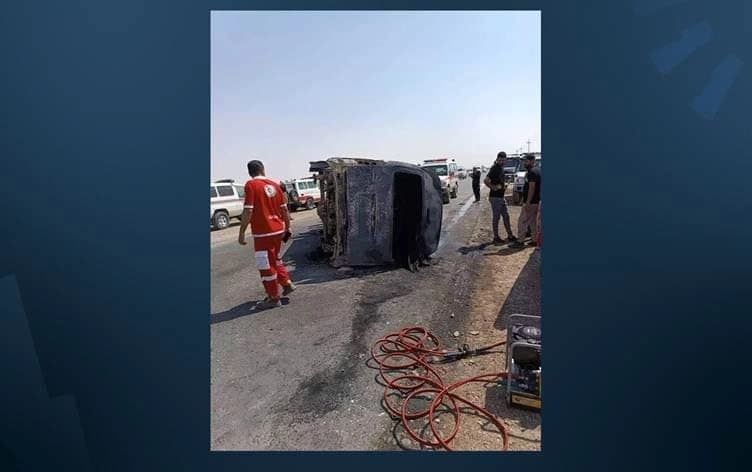 حادث سير جنوبي العراق