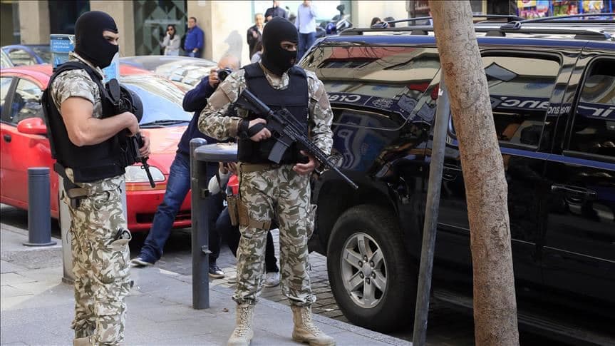 عناصر أمن لبنانيون 