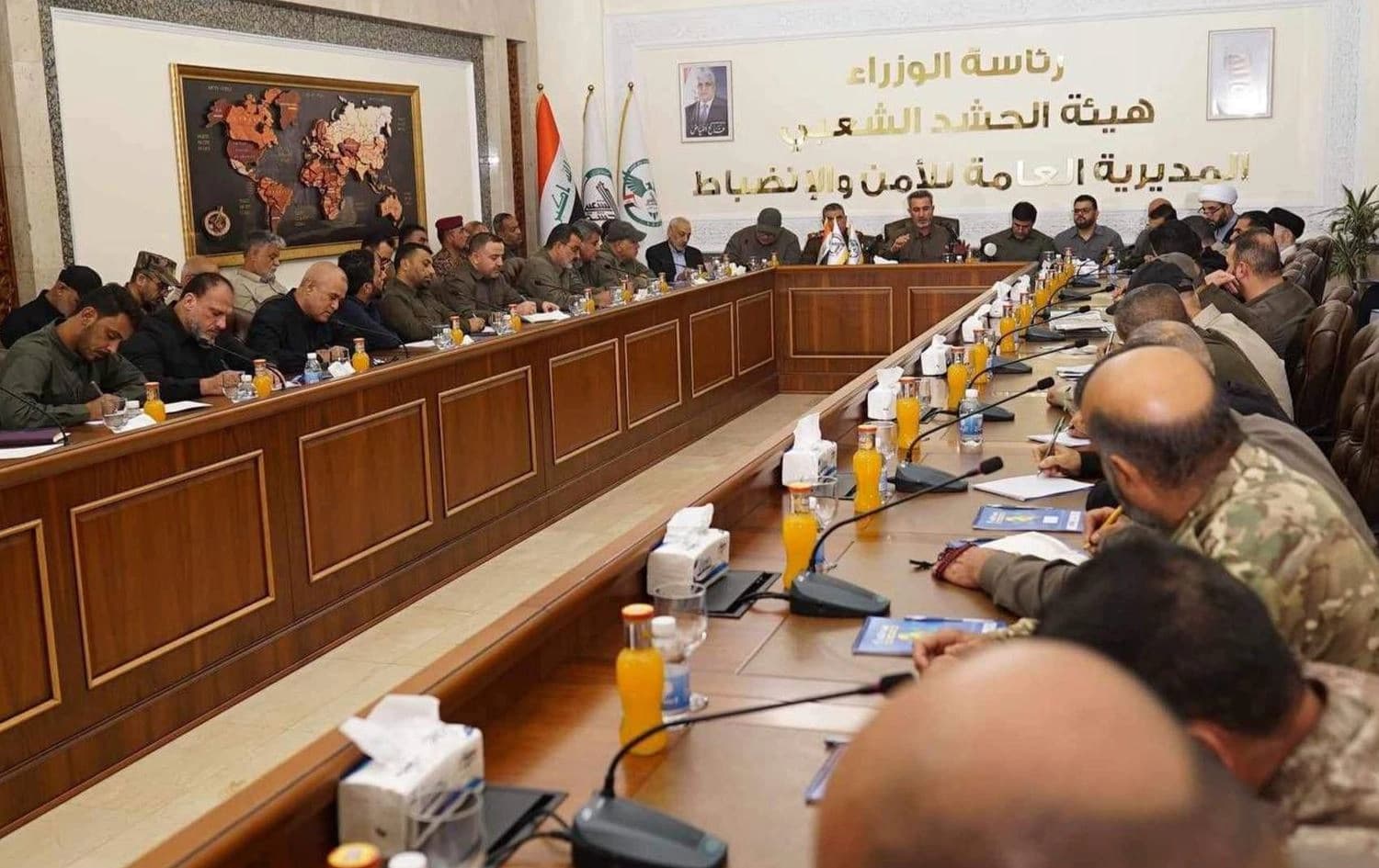 اجتماع قادة الحشد