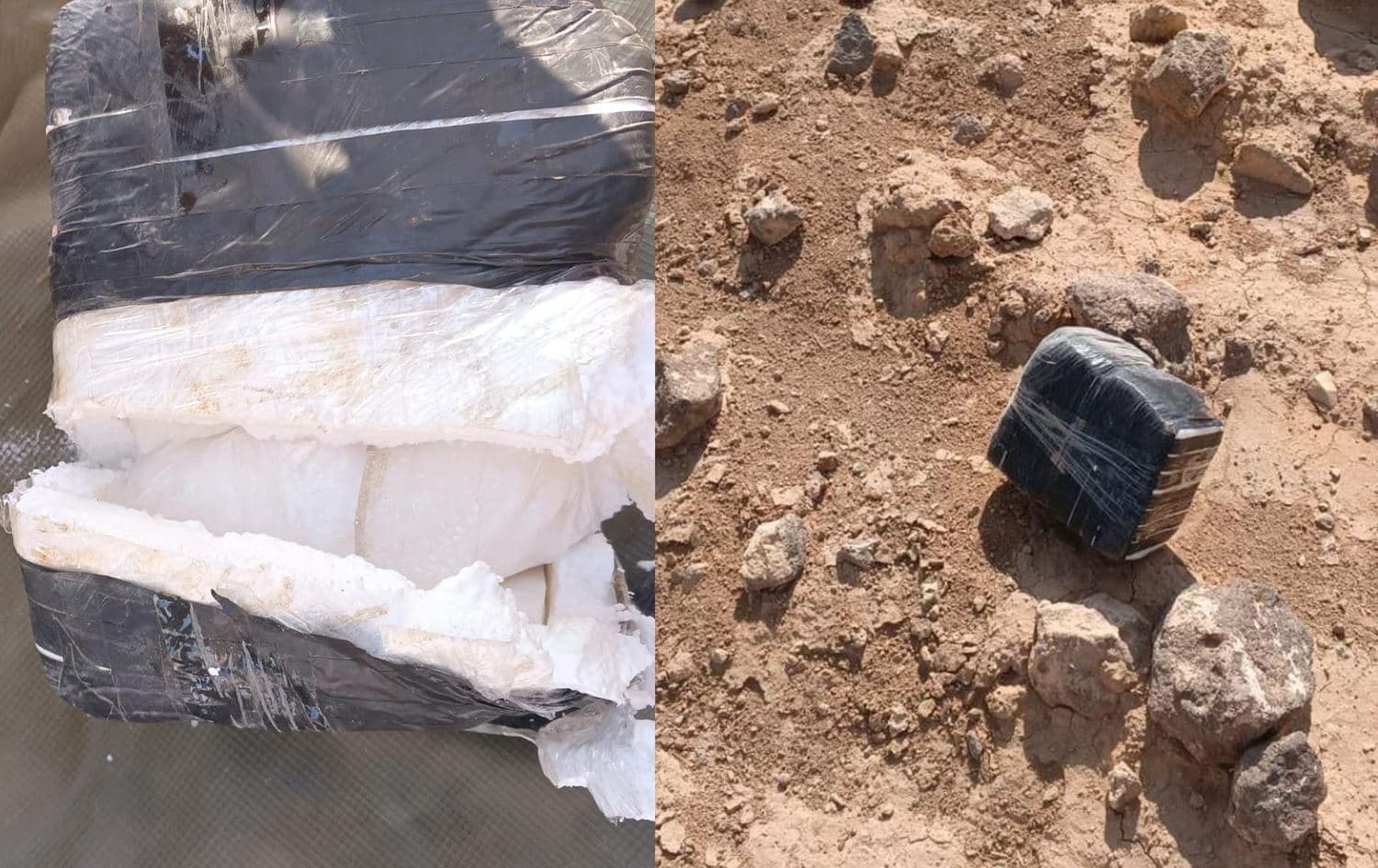 المخدرات التي ضبطها الجيش الأردني