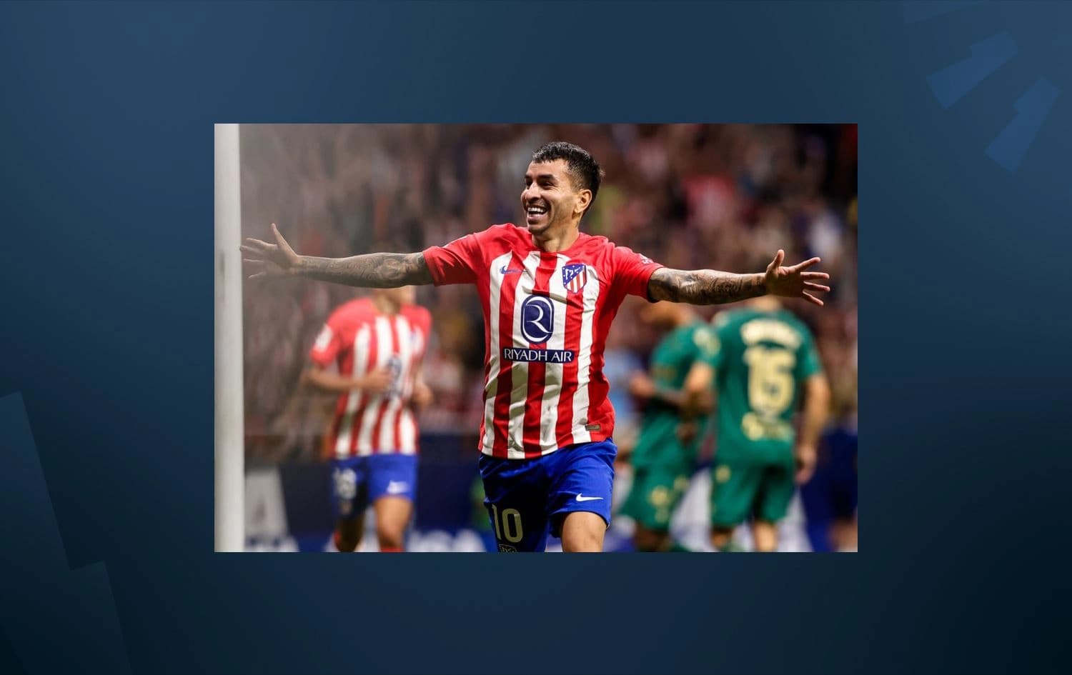 لاعب اتلتيكو مدريد انخيل كوريا