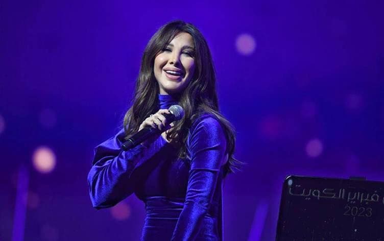 نانسي عجرم تحيي حفلاً في أربيل بمناسبة عيد الحب 
