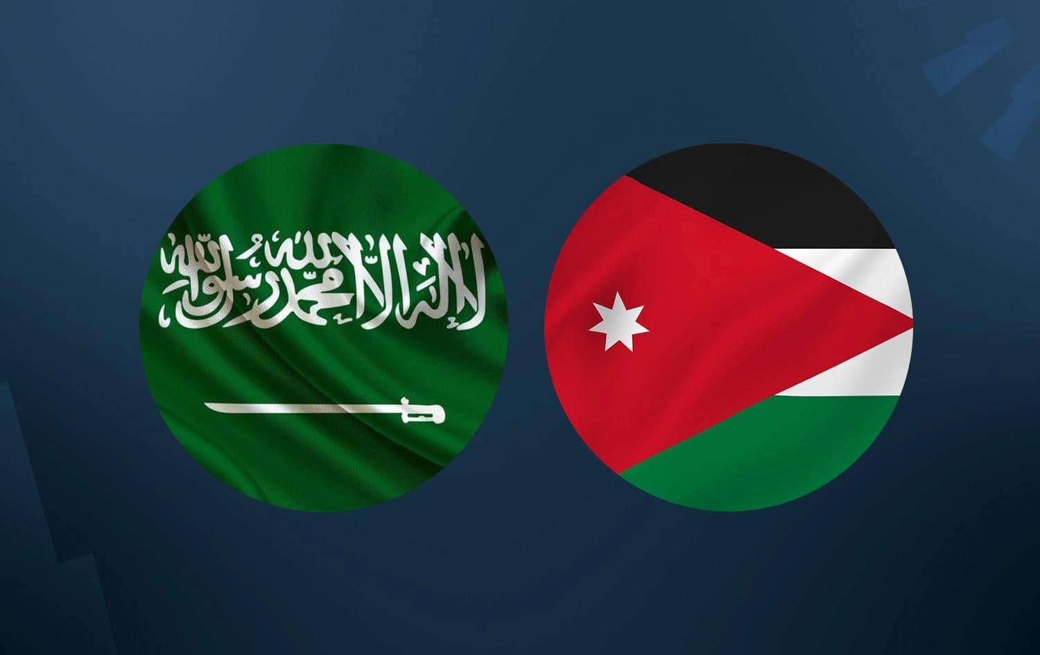 علمي الأردن والسعودية