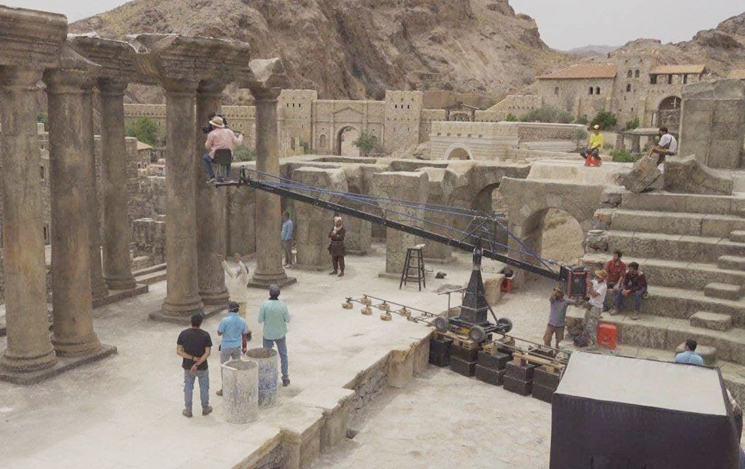موقع تصوير مسلسل "سلمان الفارسي" - إيرنا