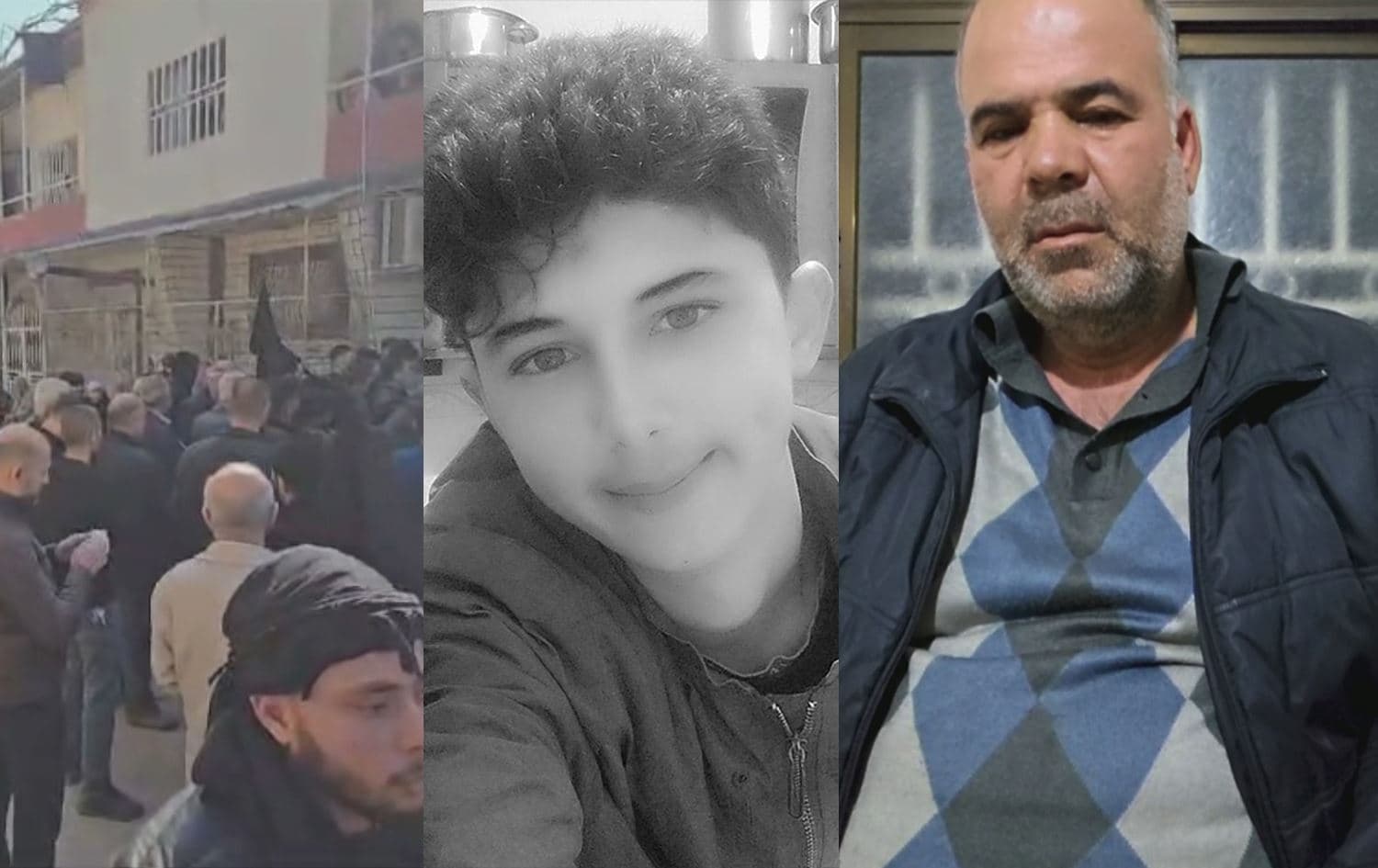 خالد مدي والد الضحية والمغدور أحمد 