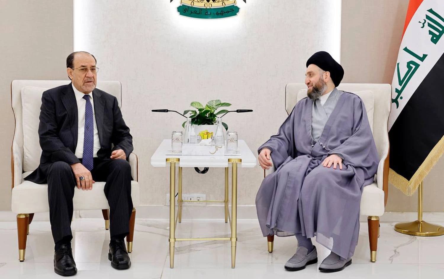 لقاء رئيسي تيار الحكمة الوطني وائتلاف دولة القانون