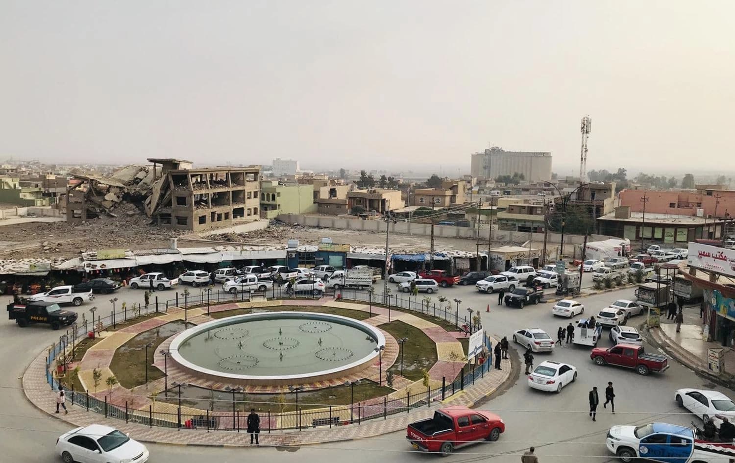 مركز قضاء سنجار - الصورة.. سمير شنكالي - رووداو