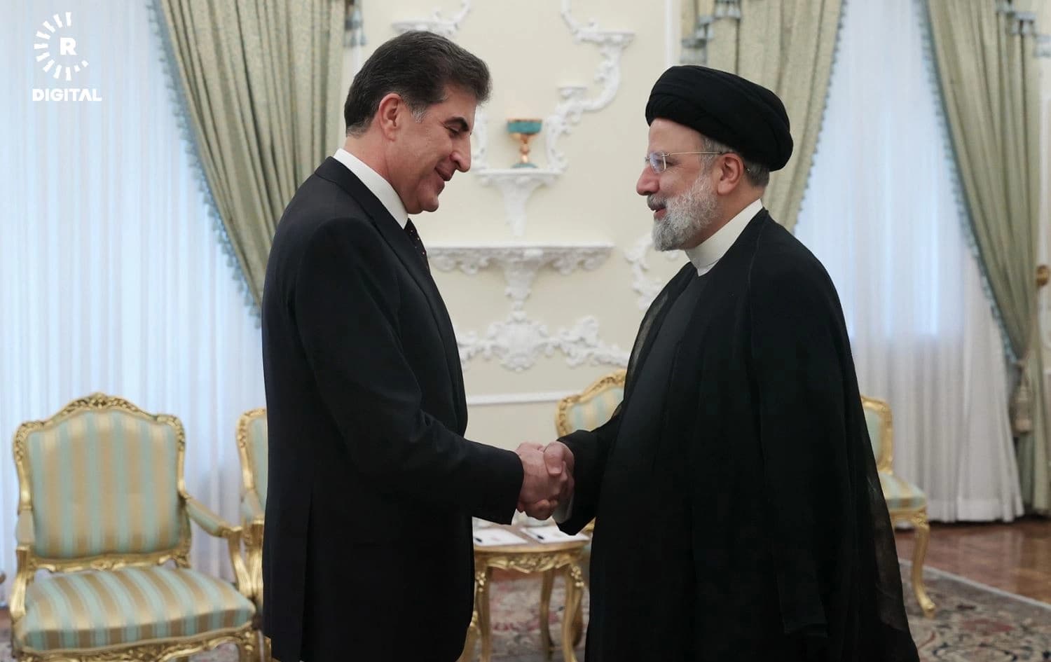 إبراهيم رئيسي يستقبل نيجيرفان بارزاني