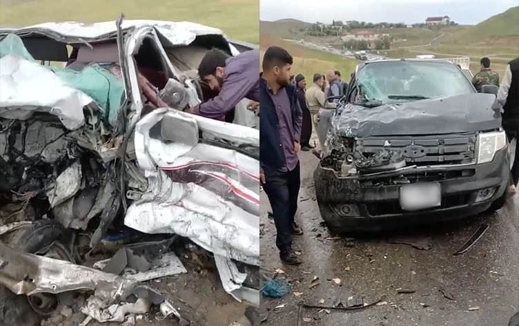 سيارتان متضررتان من حادث السير