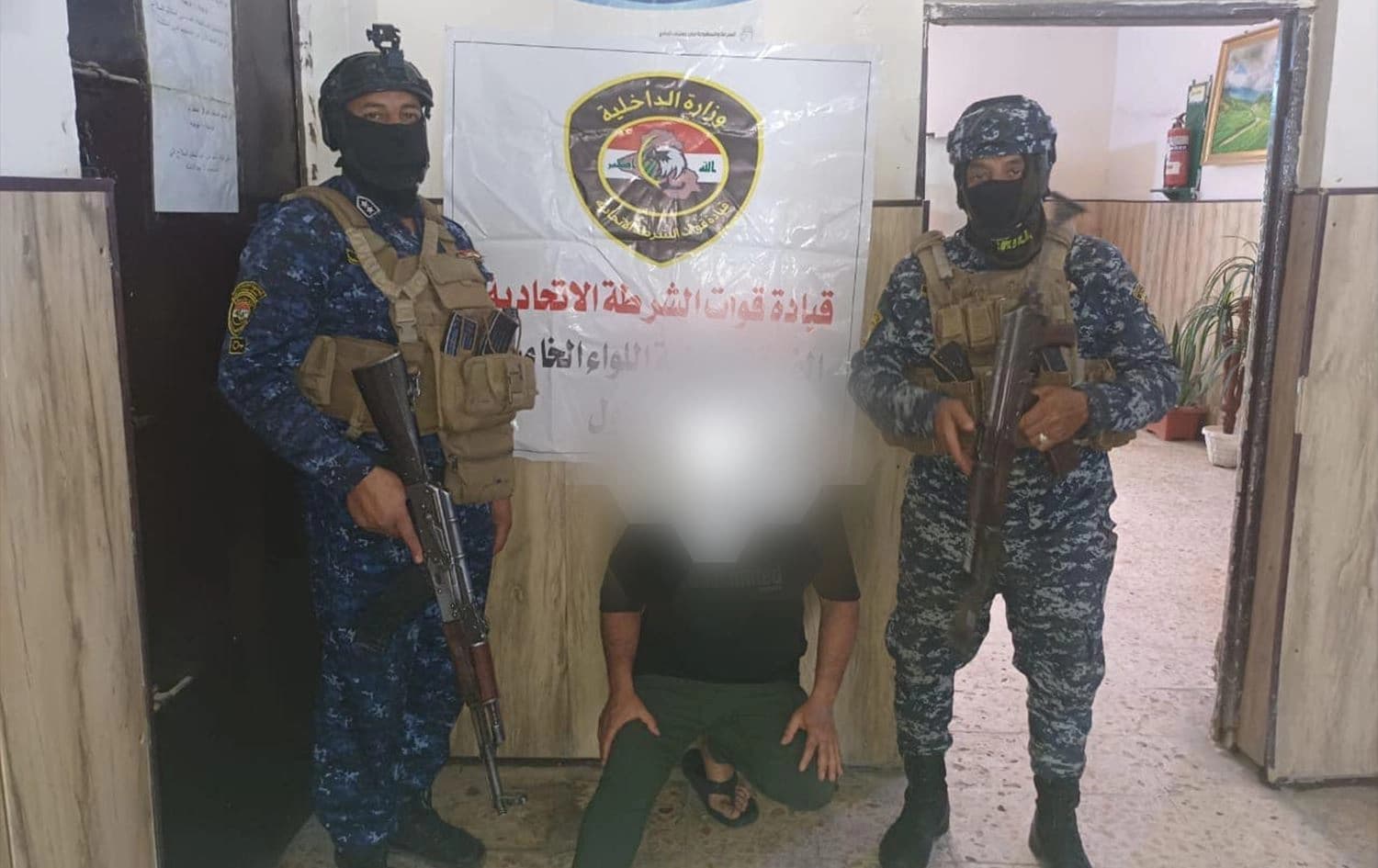 م متهم بقبضة شرظة بغداد