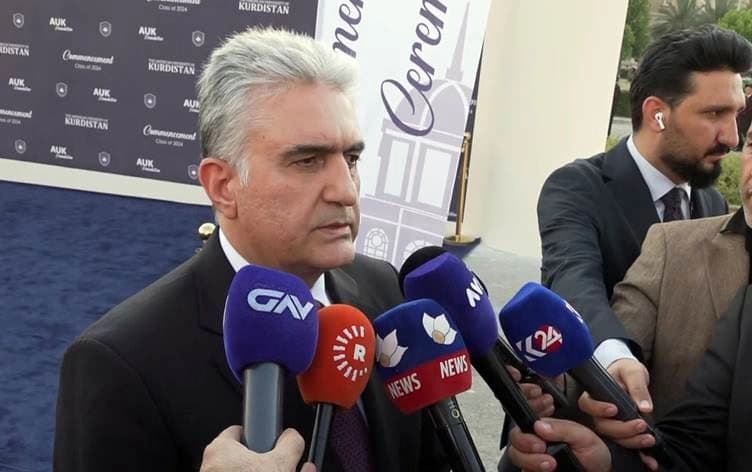 وزير الداخلية بحكومة إقليم كوردستان ريبر أحمد 