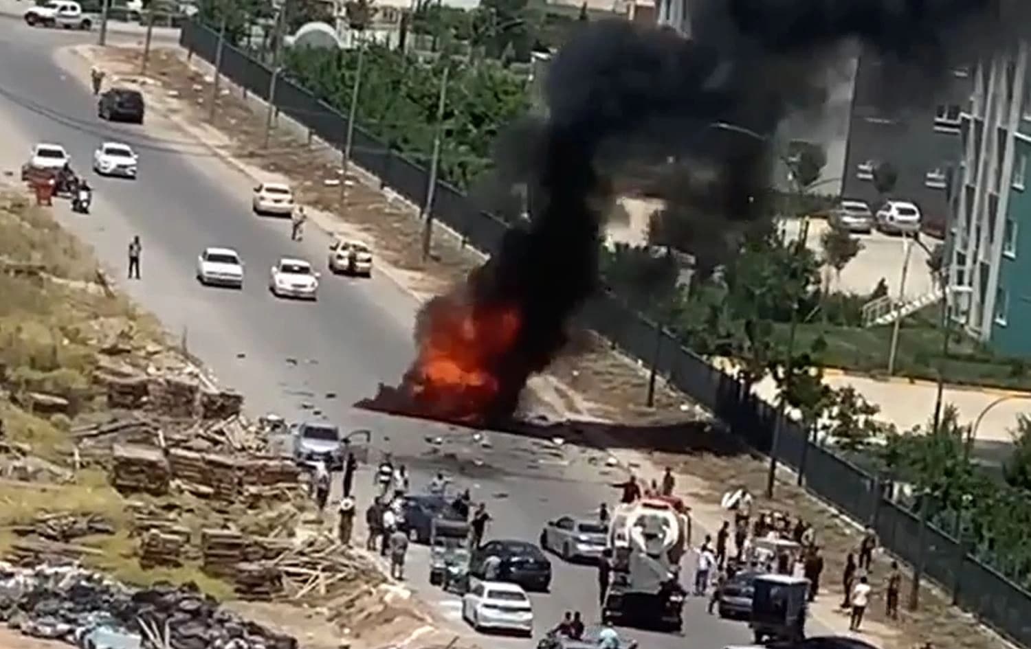 انفجار السيارة في السلمانية 