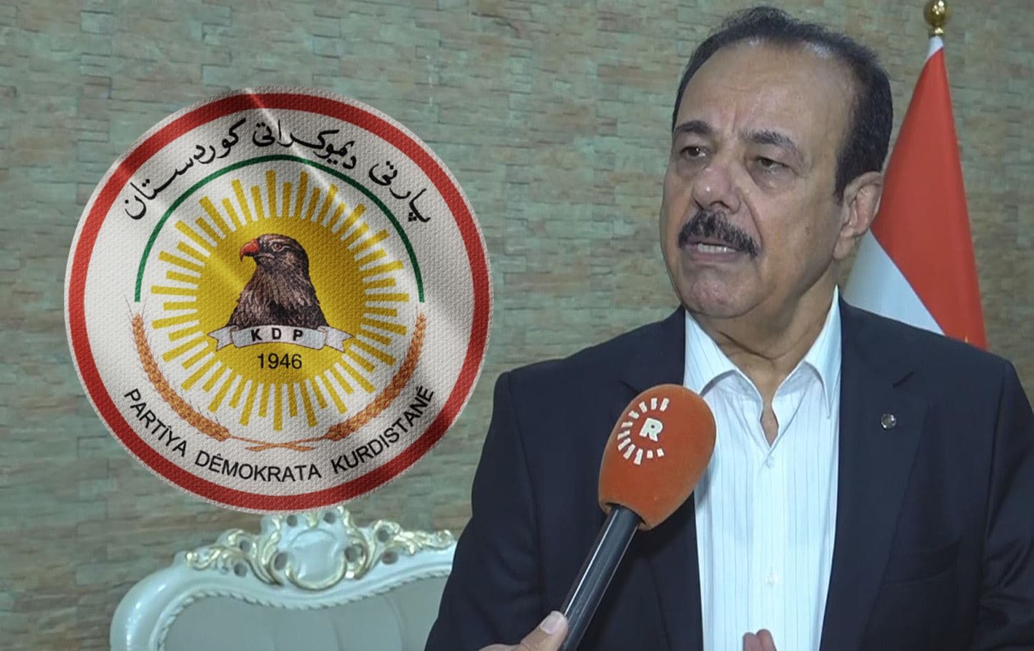 مسؤول الفرع الثالث للحزب الديمقراطي الكوردستاني في كركوك محمد كمال