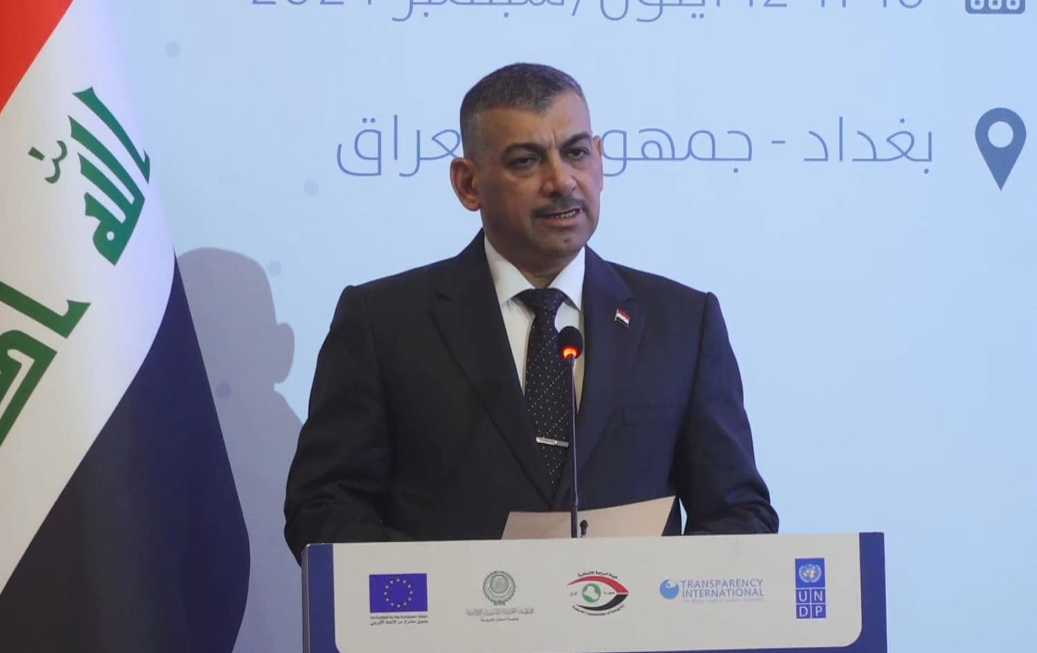 رئيس هيئة النزاهة العراقية القاضي حيدر حنون