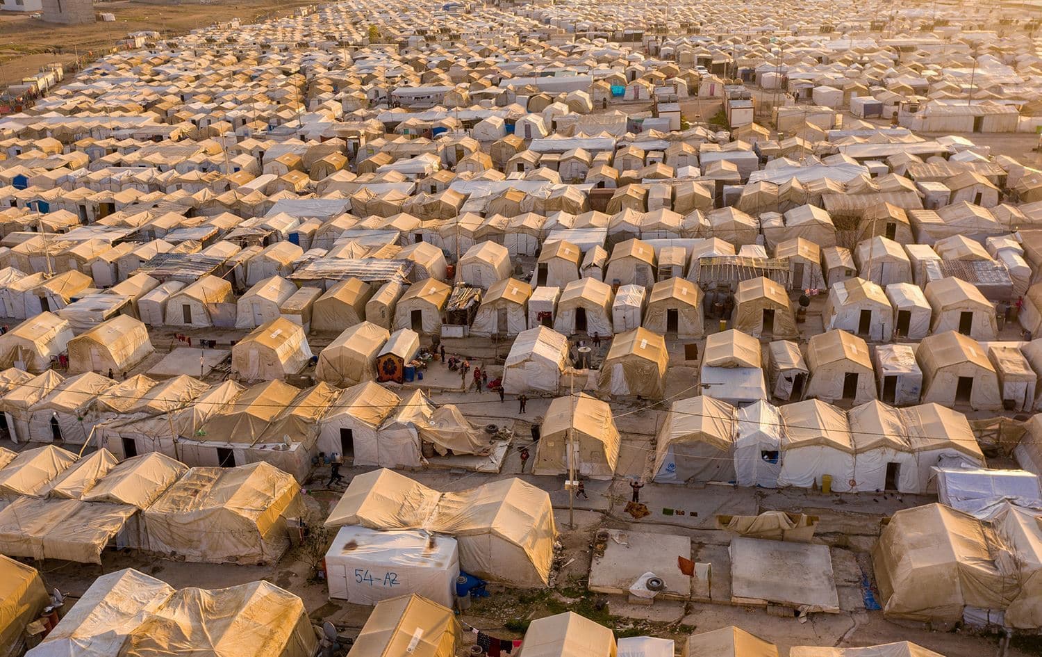 مخيم شاريا في دهوك - الصورة.. بلند طاهر - رووداو