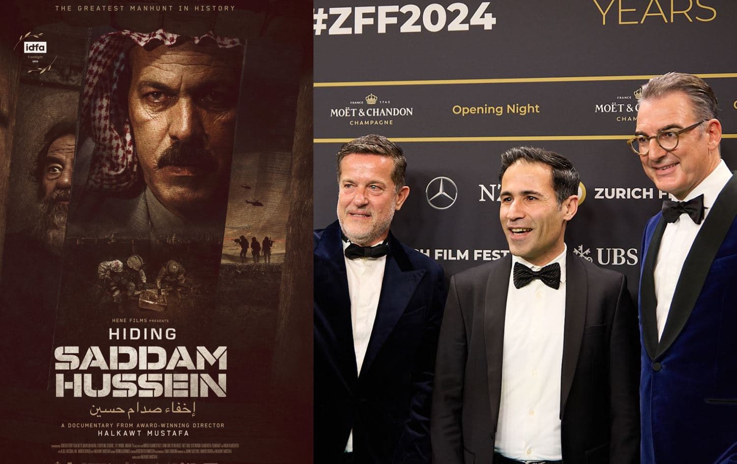 فيلم "إخفاء صدام حسين" يتنافس في مهرجان زيورخ السينمائي
