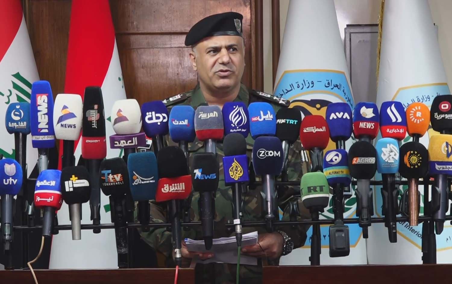 المتحدث باسم وزارة الداخلية العراقية مقداد ميري